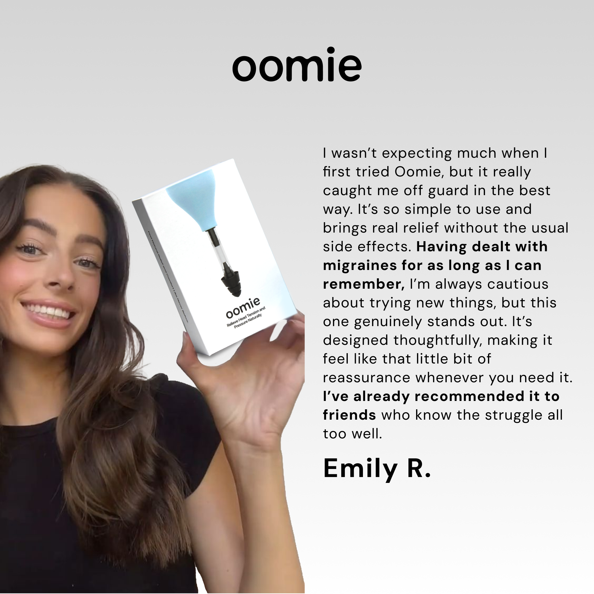 Oomie - Instant Migraine & Headache Relief